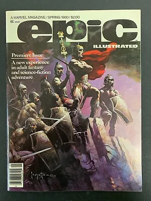Epic Illustrated #1 *high Grade!* (1980) 1st Dreadstar!  Starlin!  Lots Of Pics! • $74.95