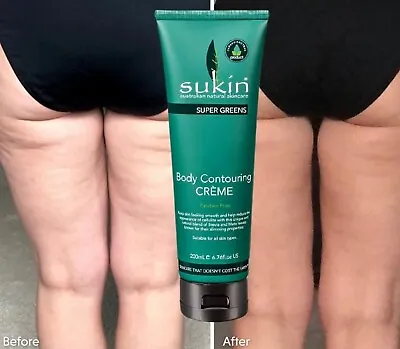 £6.99 • Buy Sukin Anti Cellulite Firming Slimming Body Contouring Creme Natural 200ml