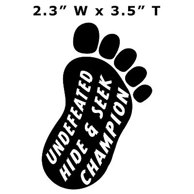 BIGFOOT I BELIEVE - Car Truck Window Bumper Graphic Sticker Decal Souvenir • $2.99