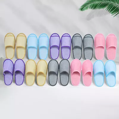 Hotel Slippers Slippers Flip Flop Loafer Shoes Guest Slippers Wedding Shoes Home • £3.47