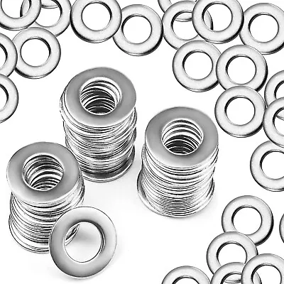 50Pcs Metal Stamping Ring Blanks Bronze Washer Jewelry Washers For Bracelets • $16.85