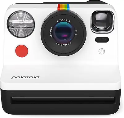 Polaroid 9072 Now 2nd Generation I-Type Instant Film Camera Black & White 0.7MP • $48