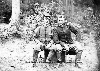 Amazing George Custer Prisoner PHOTO Confederate West Point Classmate 1862 • $5.68