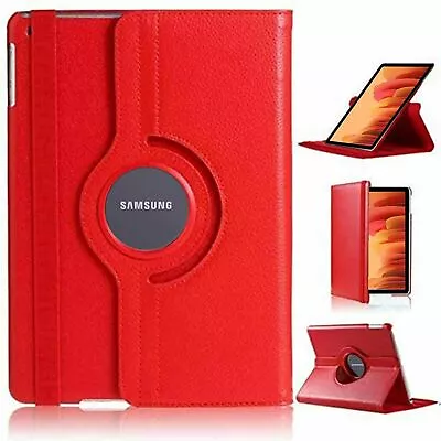 Samsung Galaxy Tab A7 10.4  T500 T505 2020 Leather Stand Flip Cover Tablet Case • £4.99