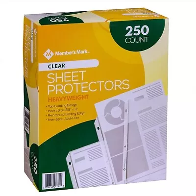 Member'S Mark Sheet Protectors Select Type (250 Ct.) • $19.49