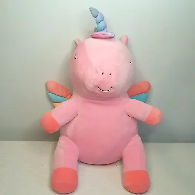 Rare Sound N Light Animatronics Large Pink Unicorn Teddy Bear Plush Soft Toy • £9.99