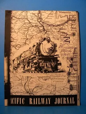 Pacific Railway Journal Vol 1 #9 1956 Spring Stapled Copy • $11.44