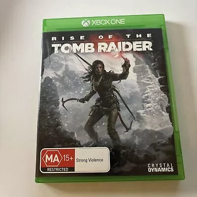 Rise Of The Tomb Raider (Xbox One 2015) Game • $15