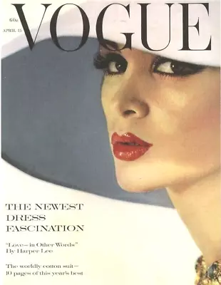 Vintage Vogue Magazine Cover Reproduction 17 X 12 Framing Print Wall Decor • $16.95