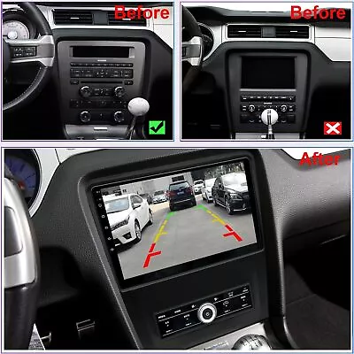 Android 13 Car Stereo Radio GPS Navi Apple CarPlay BT For 2010-14 Ford Mustang • $214.19