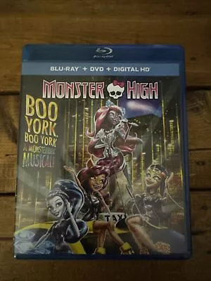 Monster High: Boo York Boo York (Blu-ray Disc 2015 2-Disc Set) Musical • $24.95
