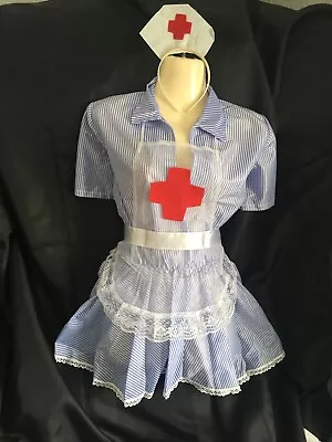 Sexy Nurse Dress Up Medium-large  Lingerie Underwear Halloween Zombie Nurse • £9.99