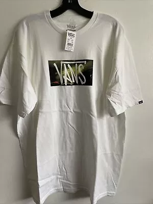 New VANS Mens Street Style Graphic Art Tee Skater Surfer Casual T Shirt Size XL • $21.99