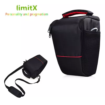 AU Waterproof Shockproof Triangle Camera Bag Waist Case For Nikon DSLR Coolpix • $25.07