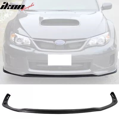 Fits 11-14 Subaru Impreza WRX STI V-Limited Style Front Bumper Lip Chin Splitter • $75.87