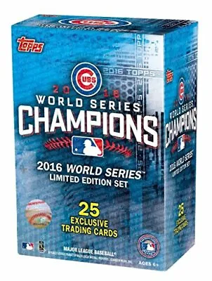 2016 TOPPS CHICAGO CUBS WORLD SERIES CHAMPIONSHIP TEAM BOX SET! 25 CARDS ! Bryan • $12.99