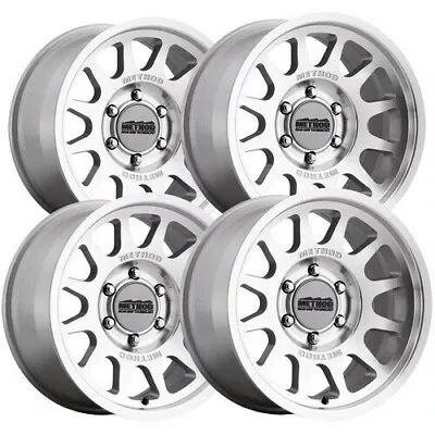 (4) Method Race Wheels MR703 Bead Grip 17x8.5 6x5.5  +0mm Machined Wheels Rims • $1223.96