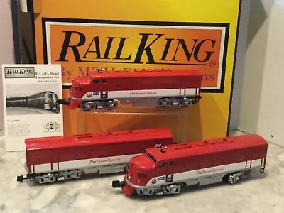 Mth O Rail King Texas Special F-3 Aba Diesel Set 30-2385-1 In Box • $429