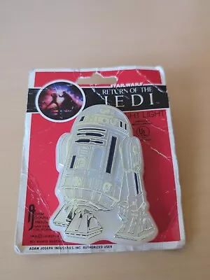 1983 Star Wars Return Of The Jedi R2-D2 Night Light Adam Joseph Tested Works! • $12.99