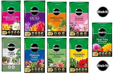 Miracle Gro Houseplant Potting Compost Soil Mix Enriched With 14 Minerals • £8.99