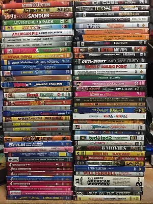 More Titles Added - Action Comedy Romance Drama Movie Collection DVDs - $3+ • $3