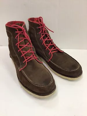 ZARA Men's Brown Lace Up Ankle Boots Size 11 US/44 EU • $27.09