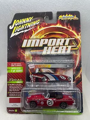 Johnny Lightning Street Freaks Imported Heat Right Hand Drive 1963 Mg Mgb New  • $10.99