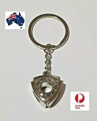 Mazda Rotor Metal Keyring Chain Chrome Rotary Rx2 Rx3 Rx4 Rx7 Rx8 12a 13b 20b • $14.99