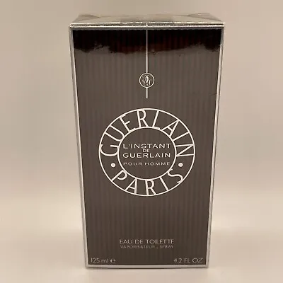 L'Instant De Guerlain Pour Homme 4.2oz 125 Ml EDT Spray So RARE - NEW & SEALED • $299.90