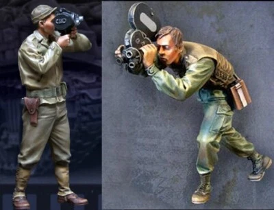 $14.99 • Buy 1/35 Resin Vietnam War US Military Cameraman 2 Set Unpainted Unassembled BL942