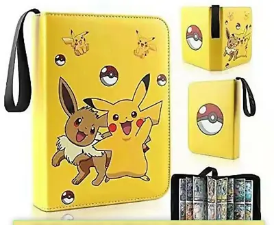 For Pokemon Cards Binder Album Book Game Card Collectors Holder 400 Card Spots • £12.99