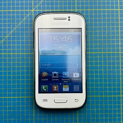 Samsung Galaxy Young GT-S6310N - 4GB - White (Unlocked) Smartphone • £14.99
