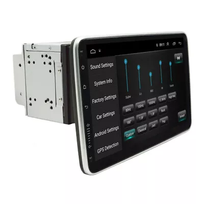 $167.09 • Buy 10.1  2 Din Android 9.1 Car Stereo Radio Rotatable Touch Screen GPS WiFi Player