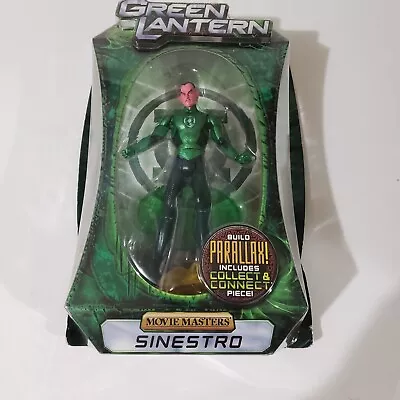 Green Lantern Movie Masters Sinestro Figure Parallax Collection NIB 2011  • $30.55