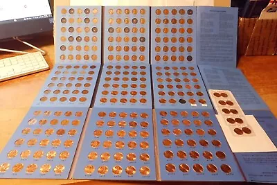 Lincoln Cent Collection 1909 - 2024 - MISSING A FEW COINS  - #LCP125 • $159.99