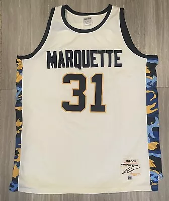 Rare Adidas Original Marquette Warriors Glenn “doc” Rivers Jersey Sz 3xl(56) • $114.99