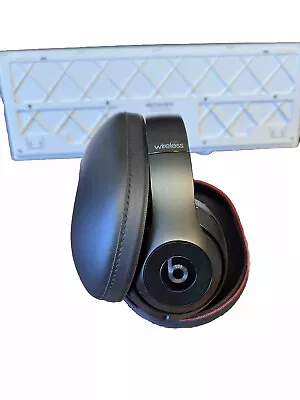 Studio Beats By Dr. Dre Wireless Over The Ear Headphones - Matte Black • $45