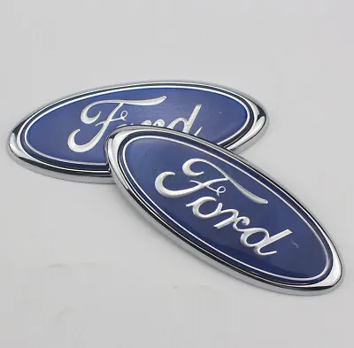FORD Oval Badges X2 Cosworth Sierra Fiesta Escort Rs Turbo Capri Escort Mk2 • $24.22
