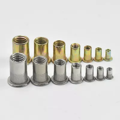 Metric 304 Stainless Steel Or Metal Blind Insert Rivet Nut Rivnut M3 M4 M5 M6 M8 • £3.61