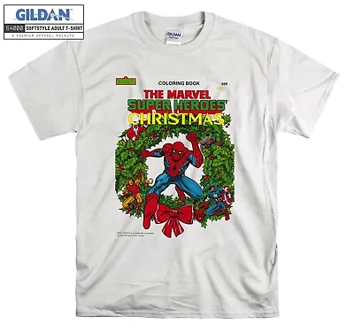 Marvel Super Heroes Christmas T-shirt Gift Hoodie Tshirt Men Women Unisex A779 • £11.95