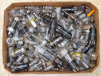 Vintage Vacuum Tubes - TV / Radio - 125+ Piece Lot - For Artwork & Display • $12.75