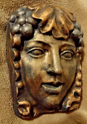 Victorian Lady Garden Face Mold Concrete Plaster Mould 9  X 6  X Up To 2.75   • $27.95