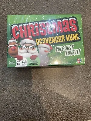 Christmas Scavenger Hunt By Go! Games For Ages 6+ (2 Or More Players) New&Sealed • $5.96