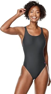 $13.50 • Buy Speedo Women's Swimsuit One Piece Prolt Super Pro Solid Adult Size 34