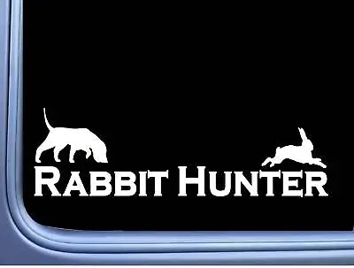 Rabbit Hunter Beagle J901 8 Inch Decal Hunting Dog Box Vest • $4.24