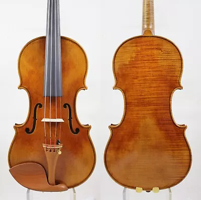 Oil Varnish ! 1 Pc Back ！Andrea Amati 1560 Violin 4/4 Copy ! M7687 Nice Tone! • $499