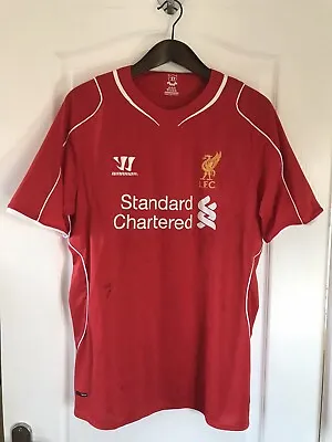 £14.99 • Buy Liverpool Warrior Original Home Shirt Large L Soccer Jersey