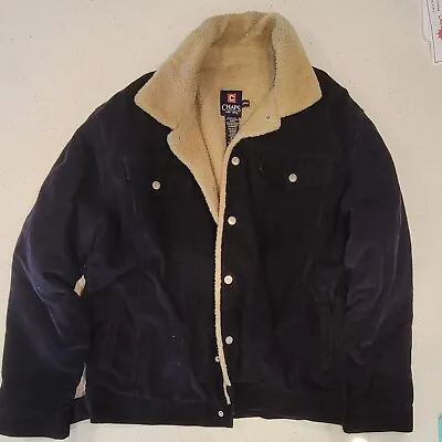 $75 • Buy Chaps Lined Corduroy Jacket. Size Small Mens