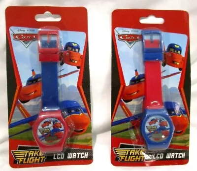 Unisex Set Of Disney Cars LCD Watch Wristwatch LCD Digital Watches-Brand New! • $49.99