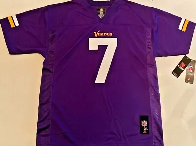 New NFL Players Ponder Peterson Jerseys Minnesota Vikings Youth Sizes • $16